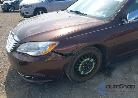 2012 Chrysler 200 Limited из США, поврежденный, VIN 1C3CCBCB6CN233776